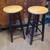 2 counter height wooden-bar stools 1 thumbnail