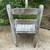 Small Vintage Weathered Primitive Child's Kid's Slatted Chair 4 thumbnail