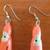 Squid Earrings - Orange 2 thumbnail