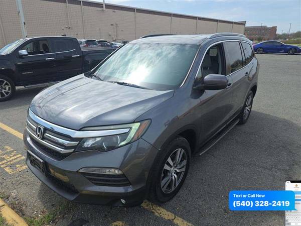 2016 HONDA PILOT EX-L 4WD - 3RD ROW SEAT - Call/Text 540-328-2419 1