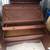 Beautiful dark wood antique architects desk. 3 thumbnail