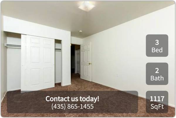 $1,211 / 3br - 1117ft2 - Affordable 3 bed / 2 bath for rent in Cedar City (Cedar City)63932588147715121