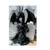 Medieval Black Dragons Fantasy Decoration Figurine 1 thumbnail