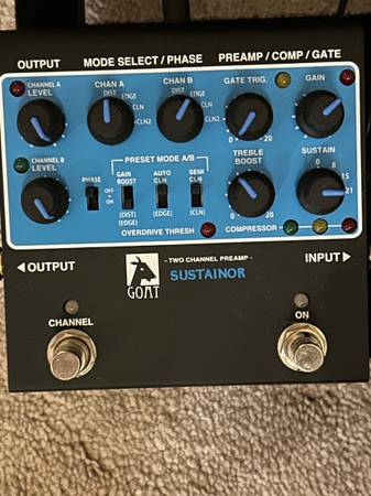 【美品！】 GOAT ROCKMAN SUSTAINOR GOAT 