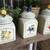 Canisters Set, Villeroy & Boch French Garden Charm Ceramics with Seals 1 thumbnail