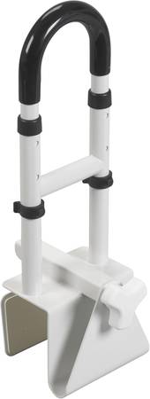 16.5" Drive Medical Side of BathTub Shower Clamp On Grab Handle Safety 1