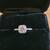 MOISSANITE PROMISE RING..PRICE DROP.. 5 thumbnail