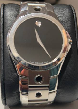 🖤 For Sale: Movado Quartz Men’s Watch – 39mm 🖤 1