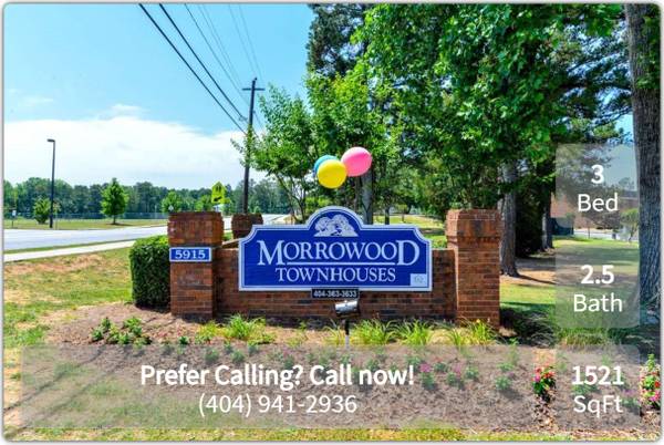 $1,455 / 3br - 1521ft2 - Stop by today and check out our lovely 3 bedroom townhome! (Morrow - 20 Minutes from Ferns of the World Garden)63964397848066120