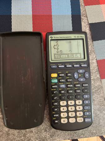 Texas Instruments graphing calculator TI-83 plus 1