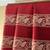 Custom Window Valances – Set of 3 – 78” & 117” – Red/Gold – Pristine 2 thumbnail