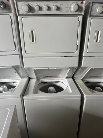 Whirlpool stackable washer and Gas dryer 1