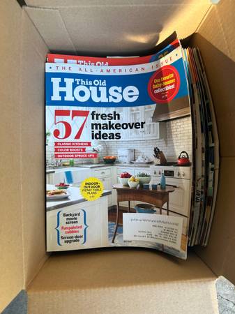 This Old House Magazine- 51 issues 1