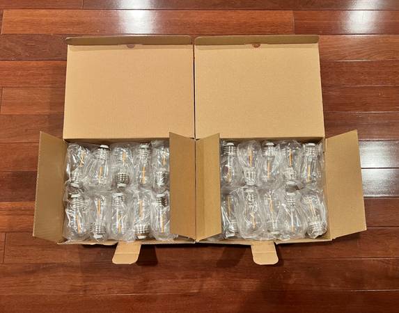 Feit LED String Light Bulbs – 48 BRAND NEW BULBS 1
