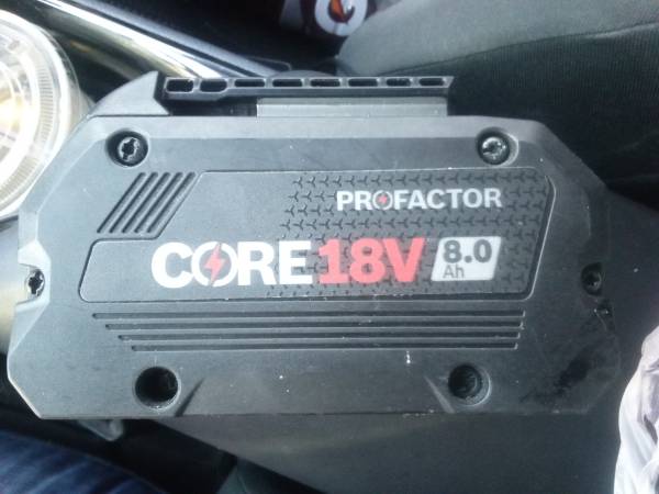 BOSCH PRO FACTOR CORE 18V 8.0 BATTERY 1