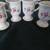 Set of 4 Stoneware Footed Coffee Mugs 3 thumbnail