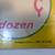 1944 Downyflake Donuts Cardboard Sign 5 thumbnail