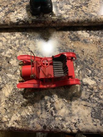 Vintage pull toy car 1