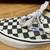 Vans Classic Red/White Checkered Women’s Slip On Canvas Sneakers, SZ 7 8 thumbnail