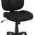 Amazon Basics Low-Back Office Desk Chair, Adjustable Height, 360 Degre 5 thumbnail