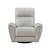 Light grey top-grain leather sectional 2 thumbnail
