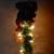Lantern post w lights, Handcrafted Wood Indoor/Outdoor, NEW! 2 thumbnail