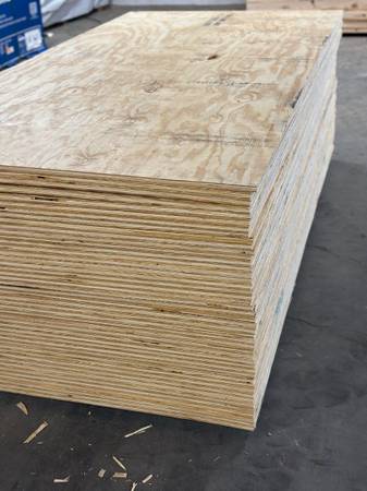 3/4 plywood $22 1