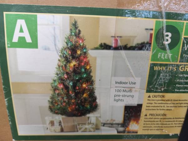3 FOOT ARTIFICIAL CHRISTMAS TREE 1