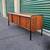 Vintage 1960s Mid Century Walnut Credenza Record Console Retro Boho 1 thumbnail