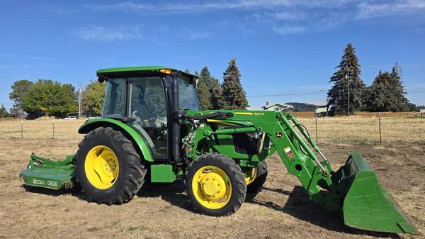 PACKAGE DEAL!!!  JOHN DEERE TRACTOR 5055E 55HP  4WD   ONLY 316 HRS !!! 1
