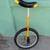 Unicycle in Good Condition Bright yellow frame 1 thumbnail