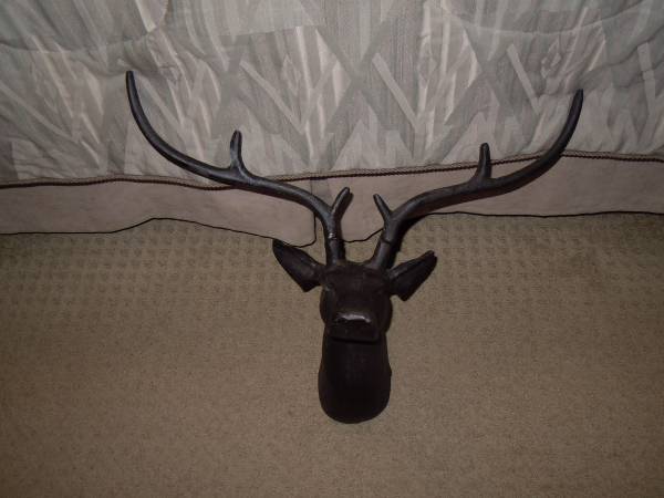 Cast Iron Deer Head 1
