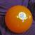 Mikasa Bowling Ball Translucent Orange Never Dilled 12# 5 thumbnail