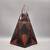 Handmade Orgonite Pyramid 11.75” Tall – Smoky Quartz Wand, Garnet, Red 4 thumbnail