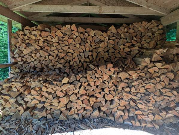 Seasoned cured hardwood firewood(delivered) 1