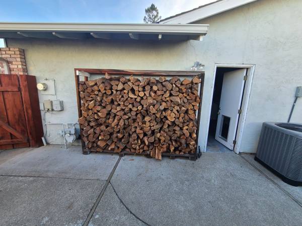 firewood delivery and stacking 1