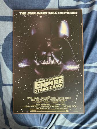 Star Wars: The Empire Strikes Back Poster Wood Plaque 1