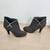 Super hot grey fashionable ankle leather suede heel shoes 3 thumbnail