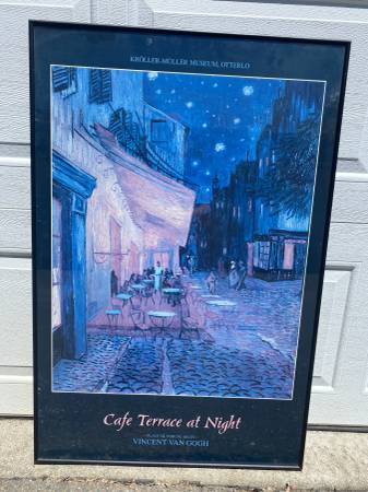 Van Gogh Print Framed 1