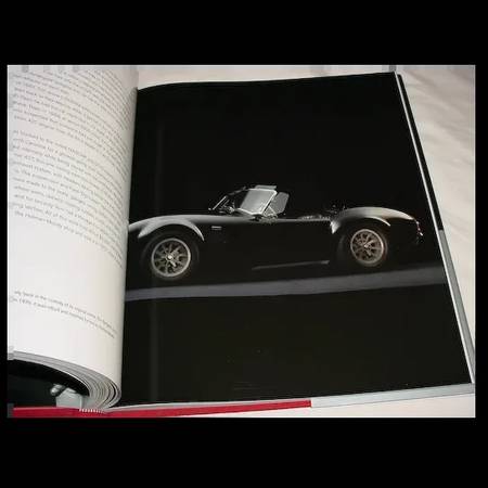 AUTHOR-SIGNED LARGE OP HC BOOK SHELBY CARS IN DETAIL COBRA GT40