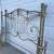 Vintage queen iron bed frame 3 thumbnail