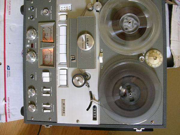 AKAI X-355 REEL to REEL taperecorder 1