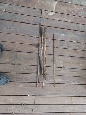 various with and lengsths of rebar 1