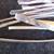 1960 Cadillac RH Hood Eyebrow Moldings 8 thumbnail