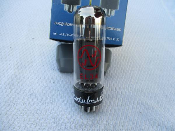 JJ EL34 Power Tubes 4 (New) 1