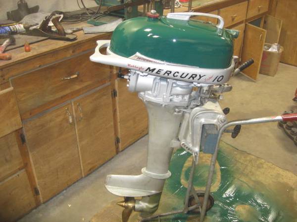 Wanted..  1950's era Mercury 10 HP hurricane outboard motor. 1