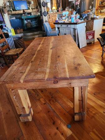 Hand crafted table 1