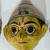 THREE (3) BEAUTIFUL VINTAGE HAND PAINTED PAPIER MACHE MASKS FROM INDIA 4 thumbnail