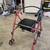 4 Wheel  Red Walker with seat and brakes 1 thumbnail