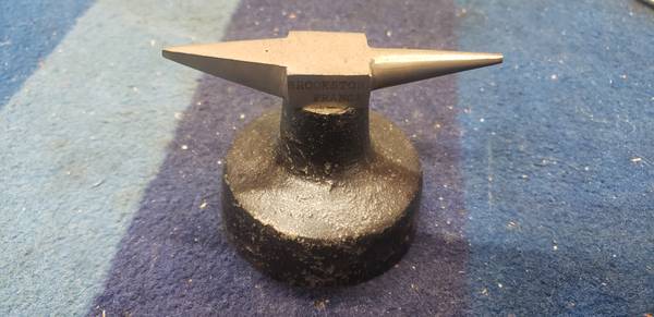 Vintage Brookstone Miniature Jewelers Anvil Made In France 1